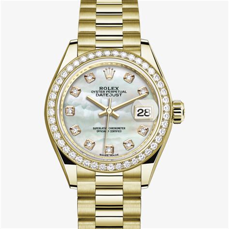 rolex lady datejust oyster 28mm price